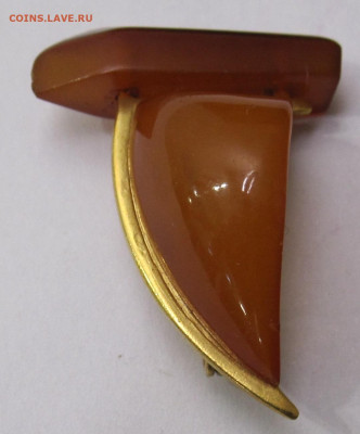 Брошь "Парусник" Янтарь СССР до 01.11 - 003.JPG