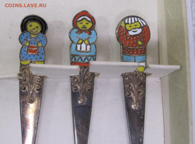 Набор чайных ложек "Репка" в коробке Мельхиор до 01.11 - 002.JPG