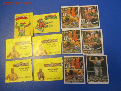 Картонный вкладыш от жевательной резинки WRESTLE MANIA(6+6)R - IMG_2162.JPG