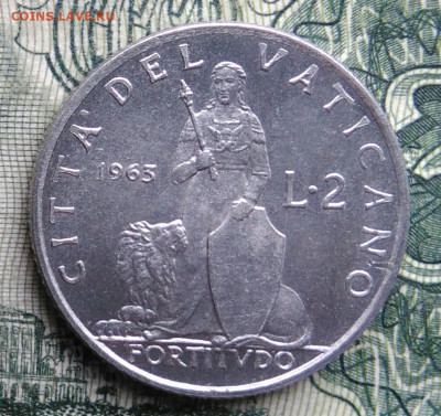 Ватикан 2 лиры 1963 года до 03.11.2025 - IMG_20251030_223955