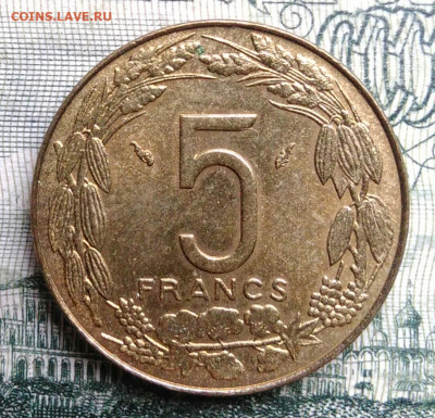Центральная Африка 5 франков 1983 года до 03.11.2025 - IMG_20251029_001926