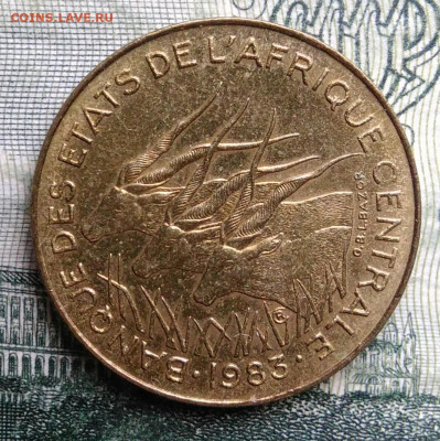 Центральная Африка 5 франков 1983 года до 03.11.2025 - IMG_20251029_001946