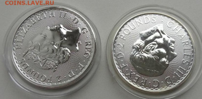 Великобритания, 2 фунта 2023(две монеты) до 05.11.25 в 22.00 - IMG_20251101_100253