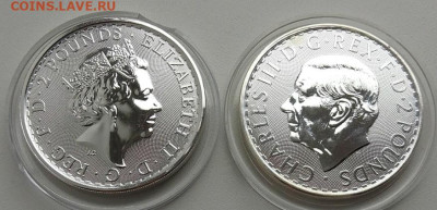 Великобритания, 2 фунта 2023(две монеты) до 05.11.25 в 22.00 - IMG_20251101_100239