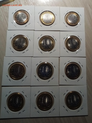 10 руб 2008 г КАБ-БАЛК (спмд) unc =12 шт до 5.11 - КАБ2