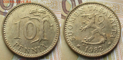 Финляндия 10 пенни 1982 K до 07-11-25 в 22:00 - Финляндия 10 пенни 1982 K    11935