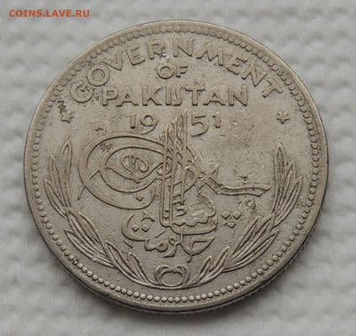 Пакистан ½ рупии 1951 №2 до 5.11.2025 - Пакистан ½ рупии 1951 .JPG