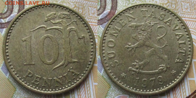 Финляндия 10 пенни 1979 до 07-11-25 в 22:00 - Финляндия 10 пенни 1979 K    13279