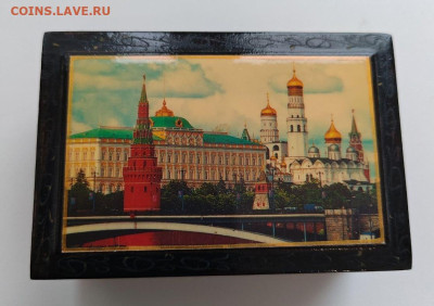 Шкатулка лаковая миниатюра - 12