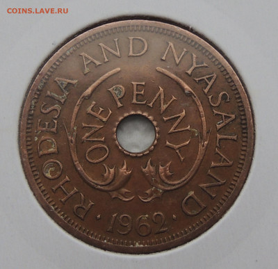 Родезия и Ньясаленд 1 пенни 1962 №2 до 9.11.2025 - Родезия и Ньясаленд 1 пенни 62.JPG