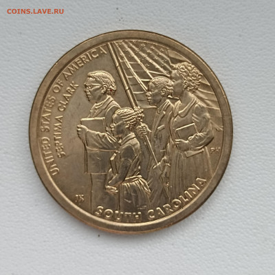 1 д	 Южная Каролина  Септима Кларк - 1762150644371