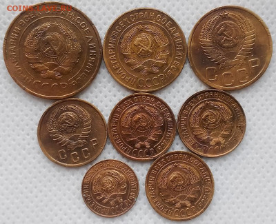 5,3,2,1 Копейки 1926-50 г. окон. 10.11.2025 г. 22-00 МСК. - 22222222