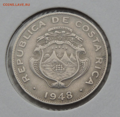 Коста-Рика 25 сентимо 1948 №3 до 9.11.2025 - Коста-Рика 25 сентимо 48.3 .JPG