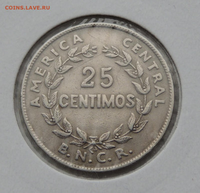 Коста-Рика 25 сентимо 1948 №3 до 9.11.2025 - Коста-Рика 25 сентимо 48.3.JPG