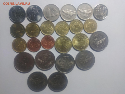 24 монеты Малайзии и Сингапура до 09.11.2025 22-00 мск - Малайзия 2