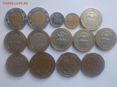 ФИКС Монеты Мексики и Чили до 09.11.2025 22-00 мск - Мексика и Чили 1