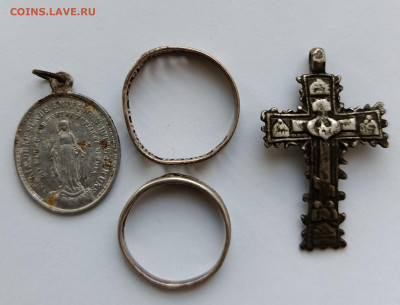 2 серебряных кольца; крестик, иконка до09.11.25 г.19:00(мск) - IMG_20251103_155355