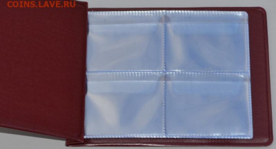 Альбом для монет 125 х100 мм, (малый) на 32 монеты - АБ 32-2.JPG