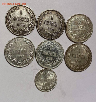 Лот Финляндии 1Марка 6 шт 50 пенни 1шт  в Хорошем состоянии - 00dce336-2d58-4f80-987d-087fcabf8325