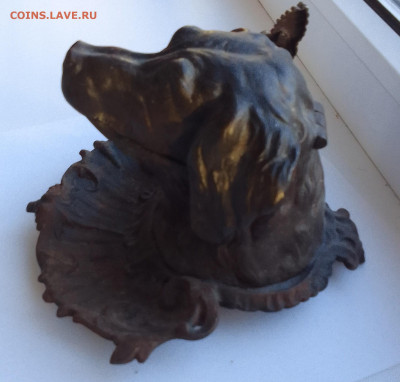 чернильница. чугун. голова собаки - IMG_20251104_091827