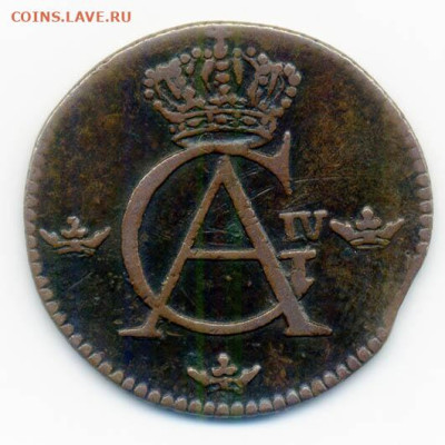 12 скиллинга 1808 до 9.11. - Швеция_1-12скиллинга-1808_А