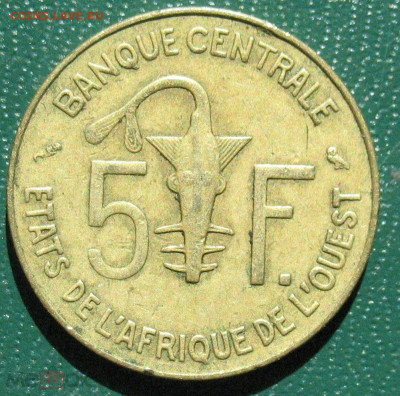 Западная Африка 5 франков 1972 до 08.11.2025 - Африка 5 франков 1972_1