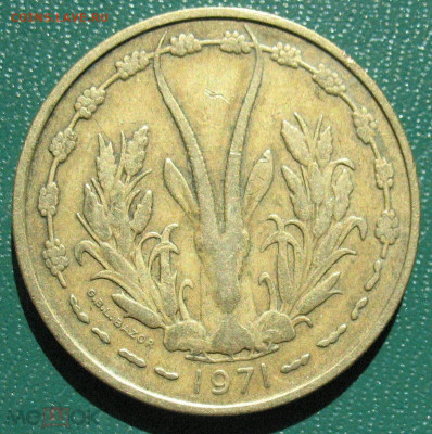 Западная Африка 25 франков 1971 до 08.11.2025 - Африка 25 франков 1971_2