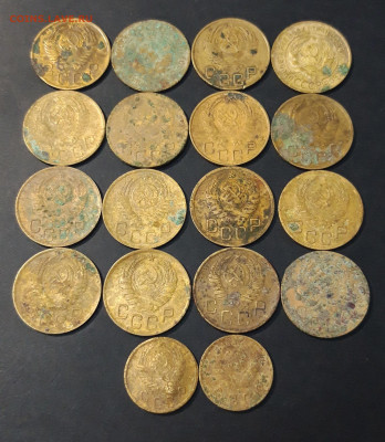 2, 3, 5 КОПЕЕК РАННЕГО СССР 33 МОНЕТЫ До 10.11 - 20240903_211401