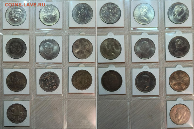 Распродажа иностранных монет - gb_crowns_00