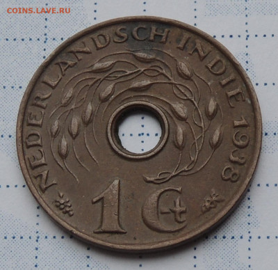 Голландская Ост-Индия 1 цент 1938 до 9.11.2025 - Голландская Ост-Индия 1 цент 38.JPG