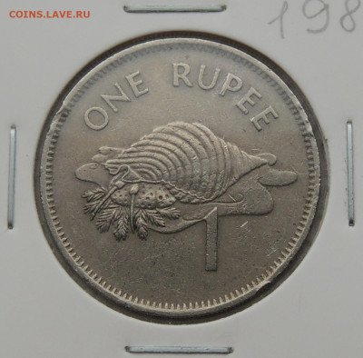 Сейшелы 1 рупия 1982 до 9.11.2025 - Сейшелы 1 рупия 82.JPG