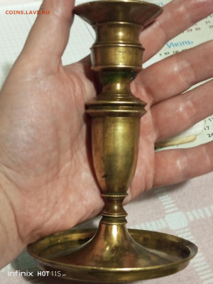 Подсвечник, латунь - IMG_20251104_201712_677