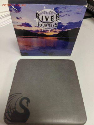 1дол 2010 Тувалу, Путешествия по великим рекам (5шт), Ag999 - ЯЯ Реки - 4