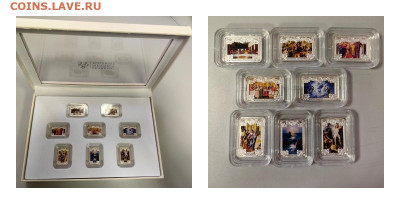 5дин 2012-13 Андорра, Чудеса Иисуса Христа Ag925(8шт), до 11 - ЯЯ Чудеса Иисуса - 0