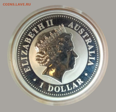 Австралия 1 доллар 2006 Proof «Восточный календарь-год Собак - королева