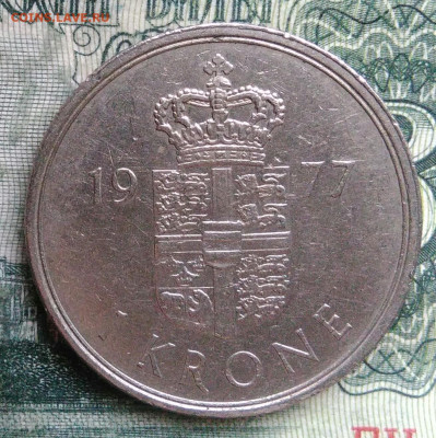 Дания 1 крона 1977 года до 10.11.2025 - IMG_20251102_202129