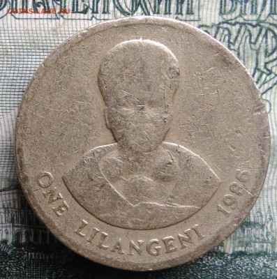 Свазиленд 1 лилангени 1986 года до 10.11.2025 - IMG_20251102_202951