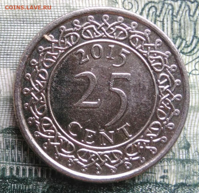 Суринам 25 центов 2015 года до 10.11.2025 - IMG_20251102_202907