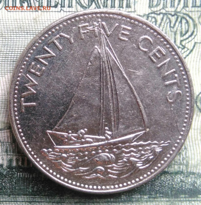 Багамы 25 центов 1985 года до 10.11.2025 - IMG_20251102_202838