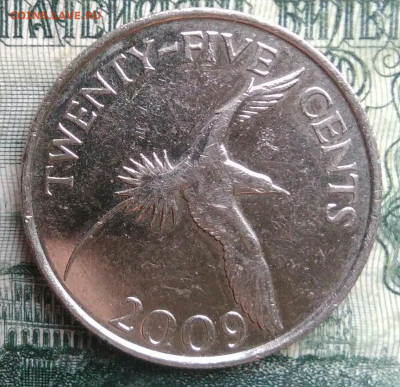 Бермуды 25 центов 2009 года до 10.11.2025 - IMG_20251102_201345