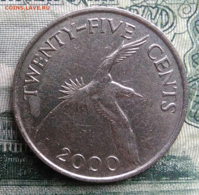 Бермуды 25 центов 2000 года до 10.11.2025 - IMG_20251101_220736
