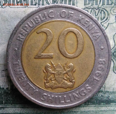 Кения 20 шиллингов 1998 года до 10.11.2025 - IMG_20251101_220808