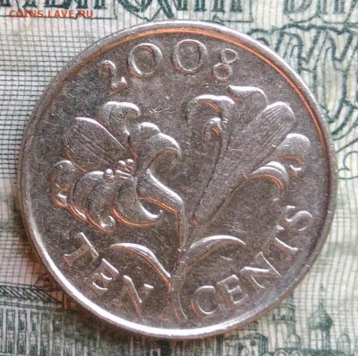 Бермуды 10 центов 2008 года до 10.11.2025 - IMG_20251102_202639