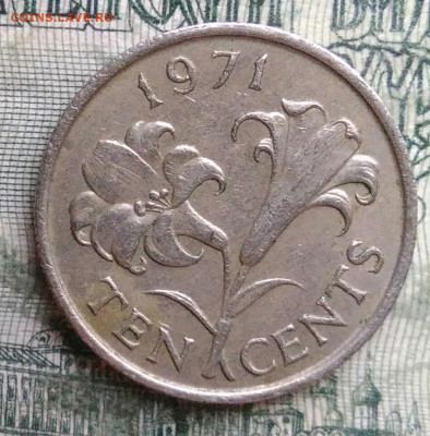 Бермуды 10 центов 1971 года до 10.11.2025 - IMG_20251102_202349