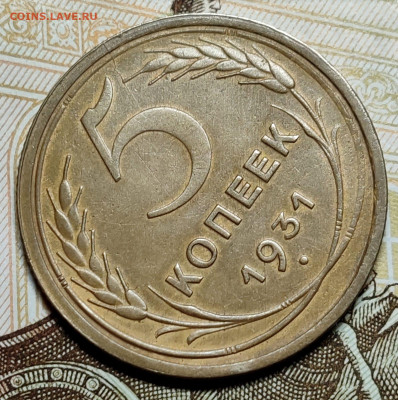 5 копеек 1931 (шлифовка). До 08.11 в 22:10 мск - IMG-20251104-WA0007