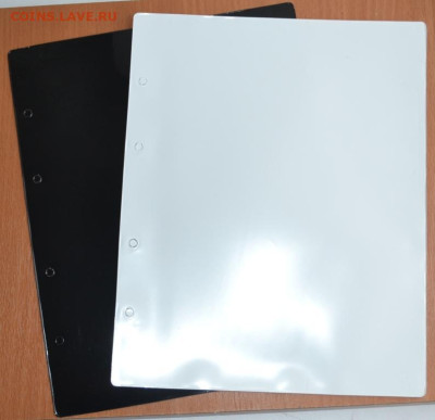 Листы разделительные, белые. Формат Оптима. 10 шт. - разделители для листов-1