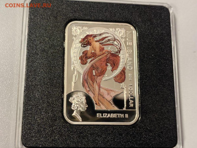 1долл 2010 Ниуэ. Альфонс Муха, Ag925, до 12.11 - Ю Худож.кв Муха-2