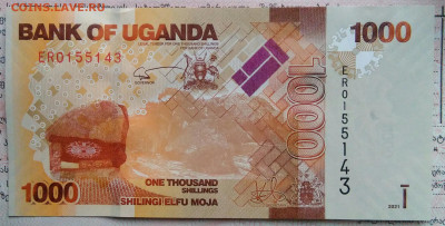 Уганда 1000 шиллингов 2021 года до 10.11.2025 - IMG_20251105_222151
