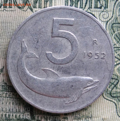 Италия 5 лир 1952 года до 10.11.2025 - IMG_20251105_215208