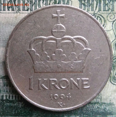 Норвегия 1 крона 1994 года до 10.11.2025 - IMG_20251102_201243